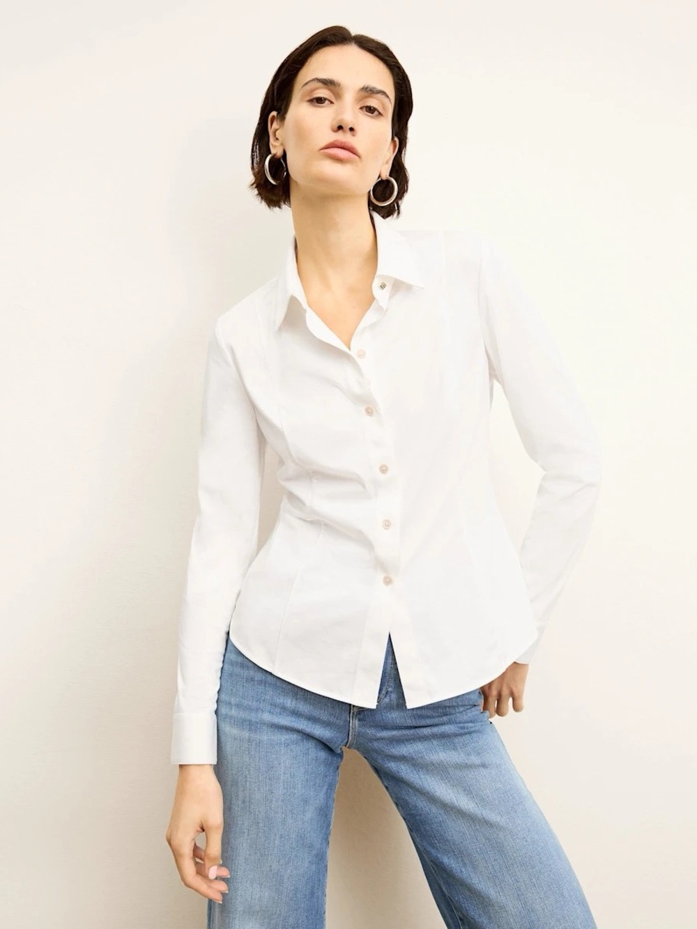 MM.LaFleur The Clemens Shirt - Knit Poplin